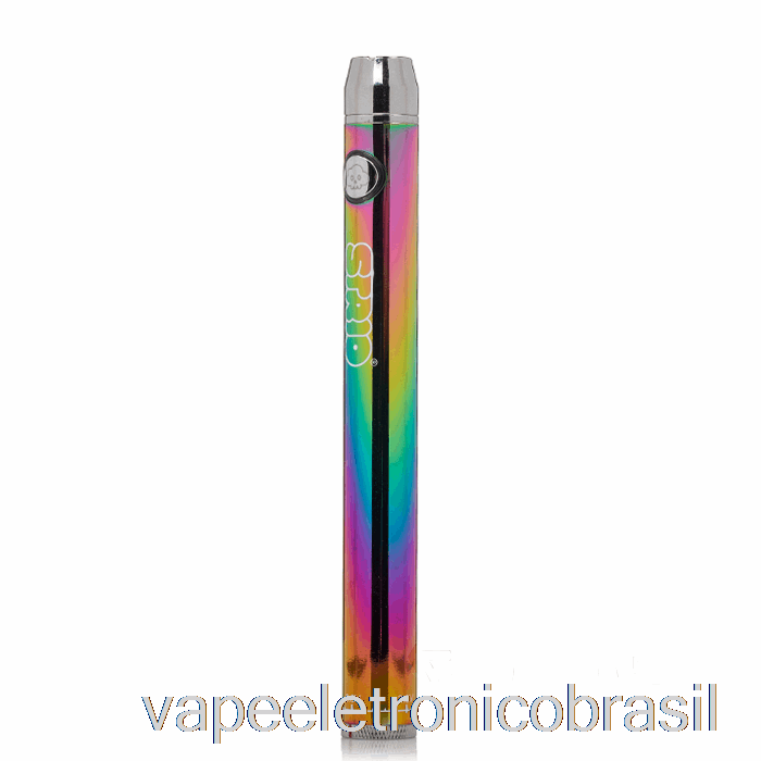 Vape Recarregável Strio Bottom Twist 510 Bateria Arco-íris